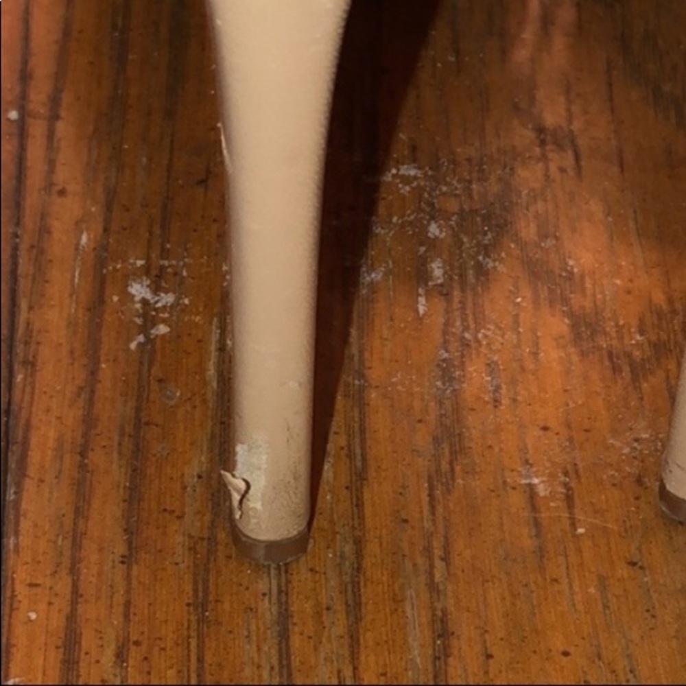 Nine West size 10 ivory / nude strappy heels with gold detail - Picture 11 of 12